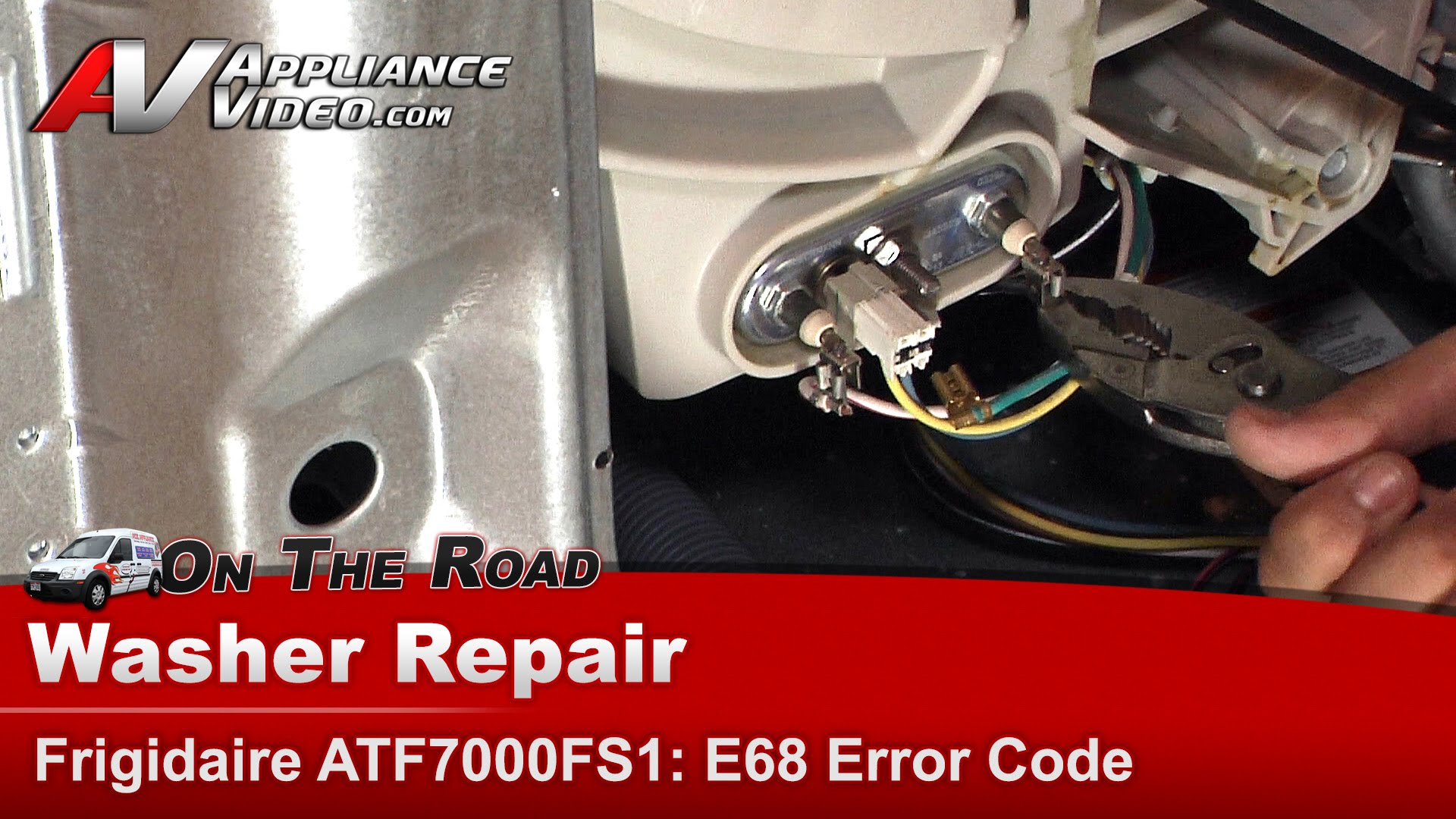 Frigidaire ATF7000FS1 Washer E68 error code Heating Element