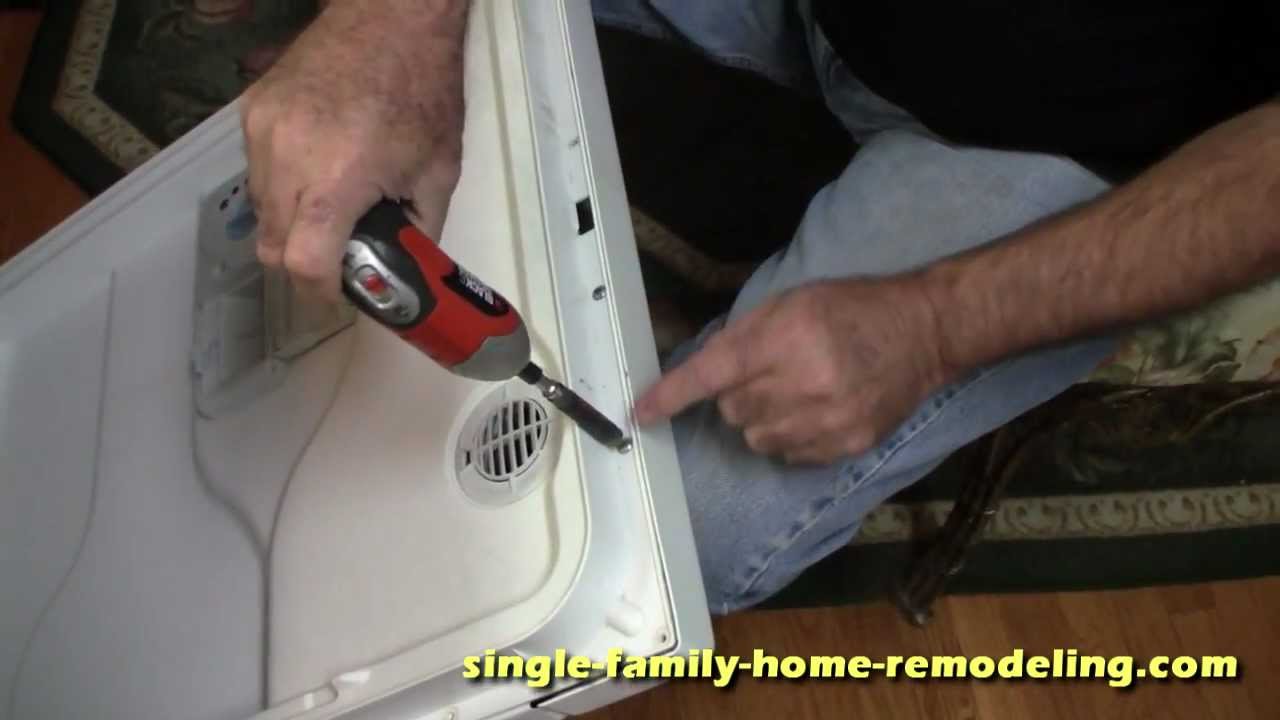 Installing a New Door Latch On Your Maytag Dishwasher Appliance Video