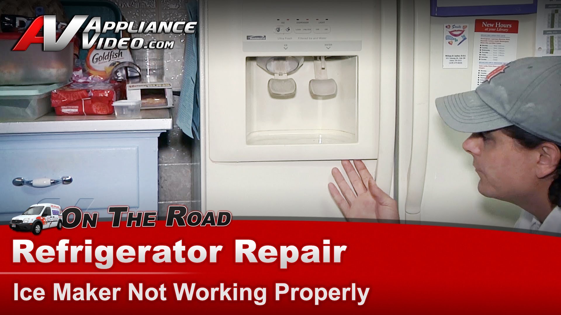 Kenmore 10659597990 Refrigerator Repair – Ice maker not working ...