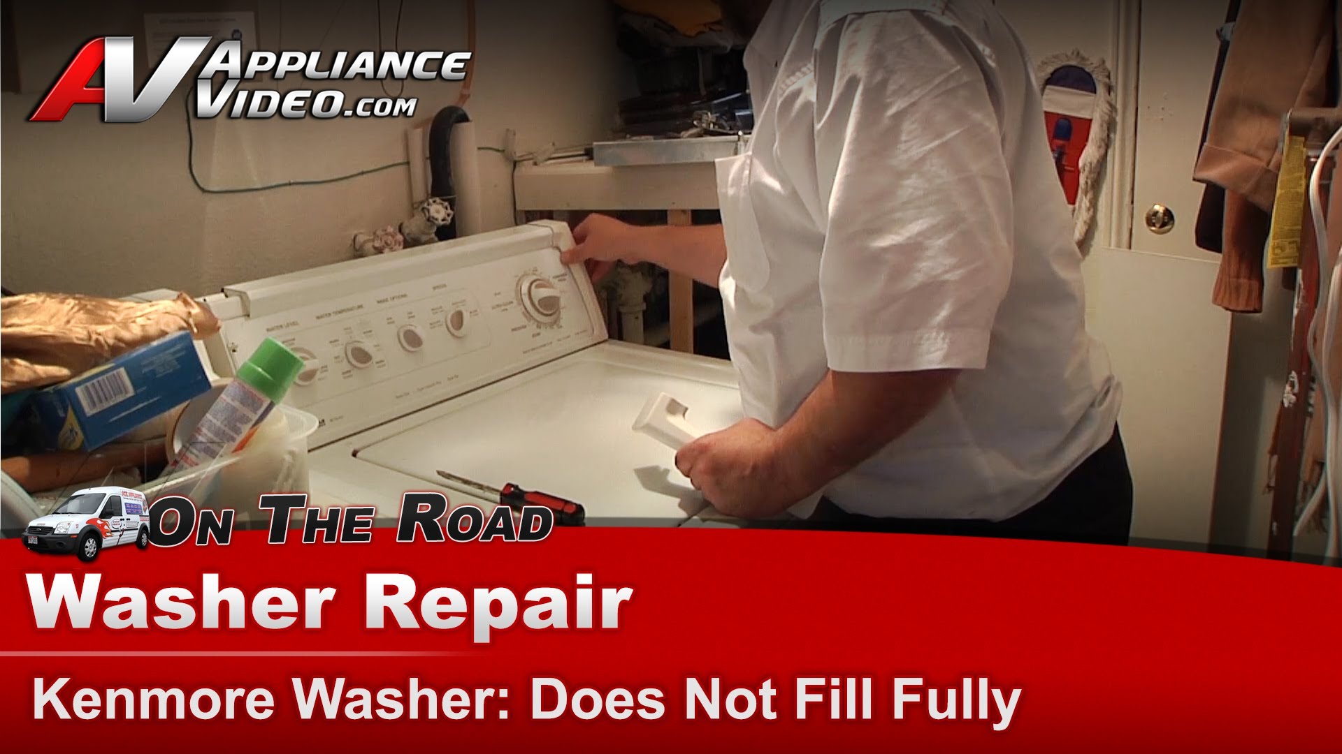  Kenmore 11026892682 Washer Diagnostic and Repair Does not fill fully 