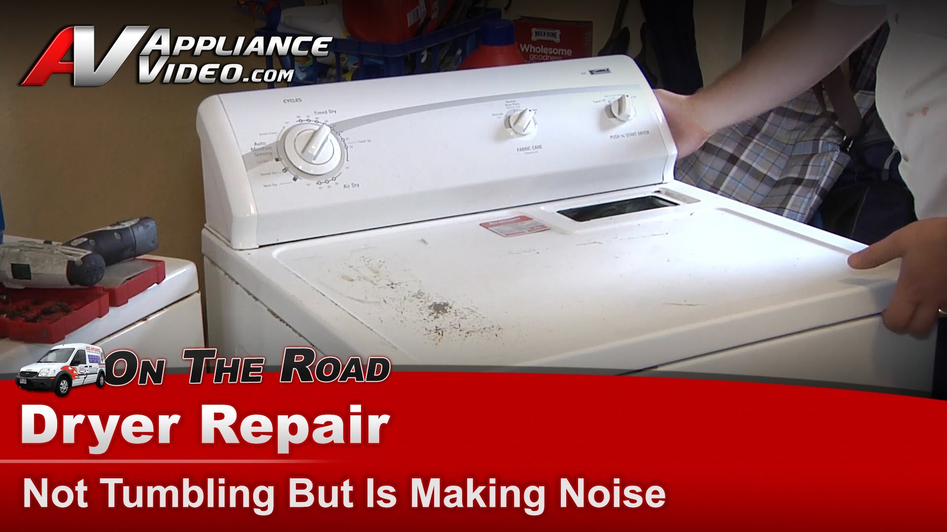 Kenmore 11068632700 Dryer Diagnostic and Repair – Not tumbling but is ...