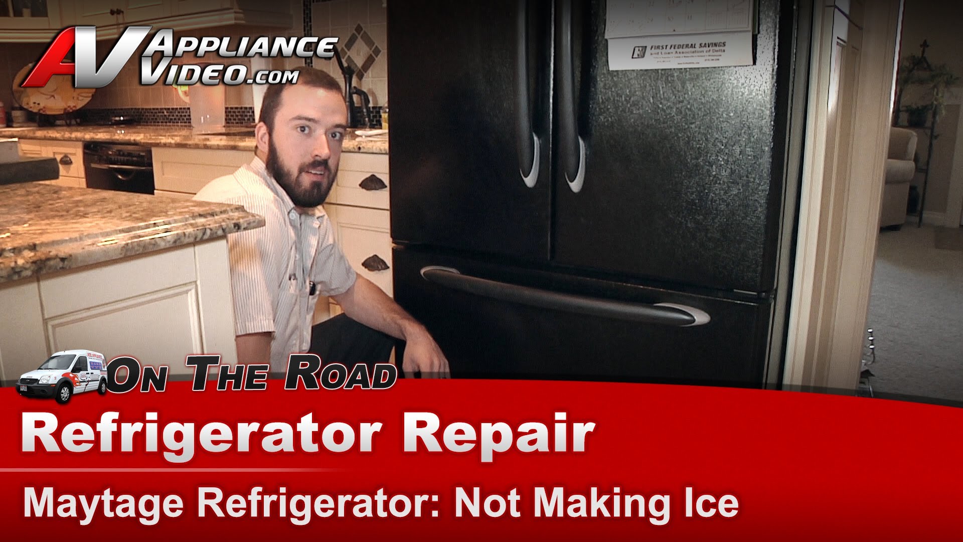 Maytag MFF2557HEB Refrigerator Repair – Not making ice – Icemaker ...