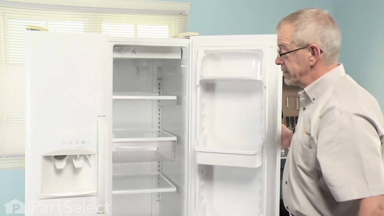 Replacing Drawer Slide Rail on a Frigidaire Refrigerator | Appliance Video