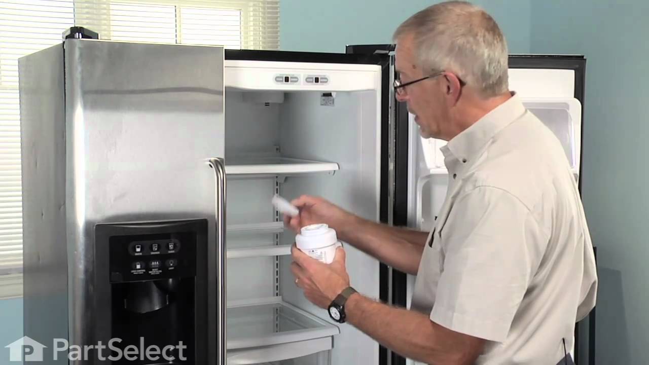 Replacing Water Filter on Most GE Refrigerators Appliance Video