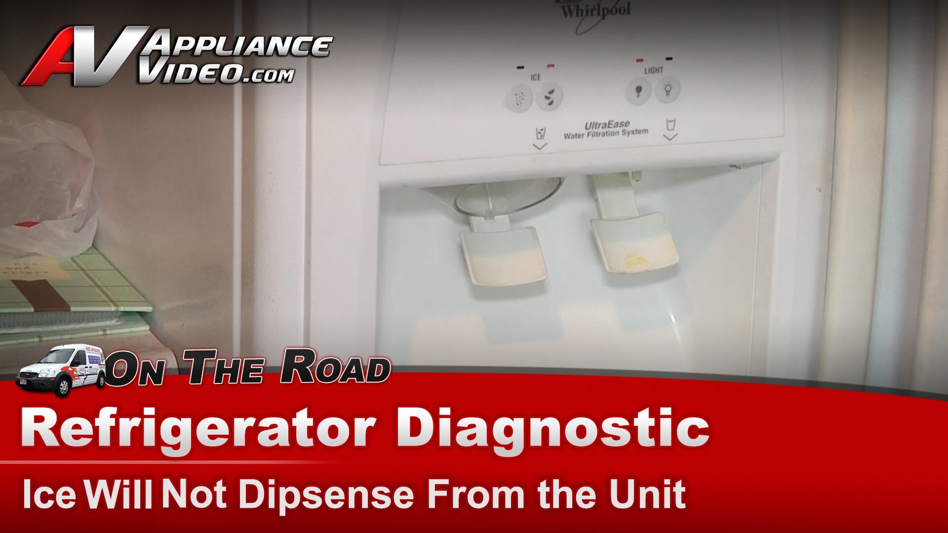 Whirlpool ED5FHGXKQOO Refrigerator Diagnostic – Ice will not dispense ...