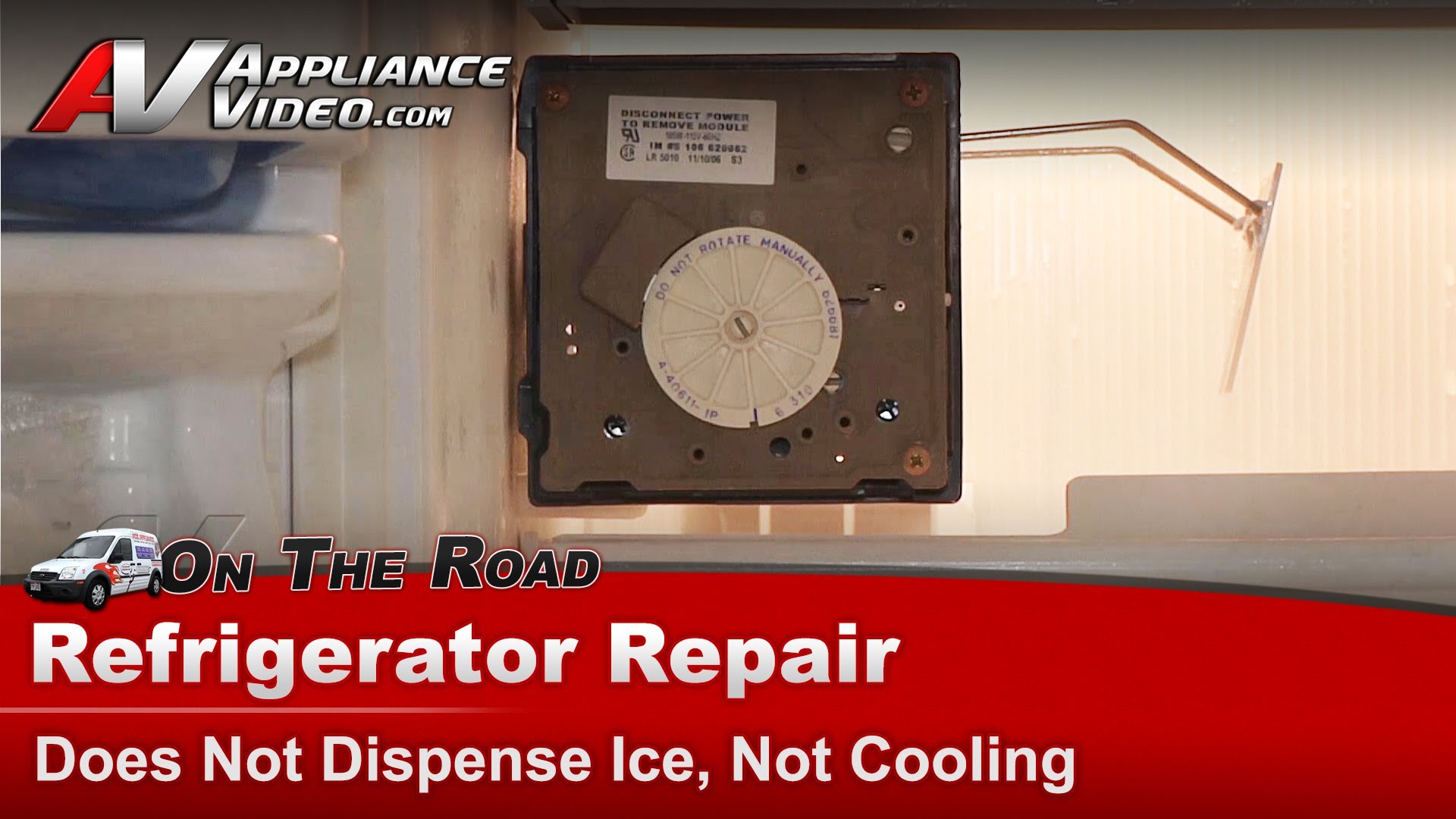 Whirlpool ED5VBEXTQ00 Refrigerator Repair – Not producing ice does not ...