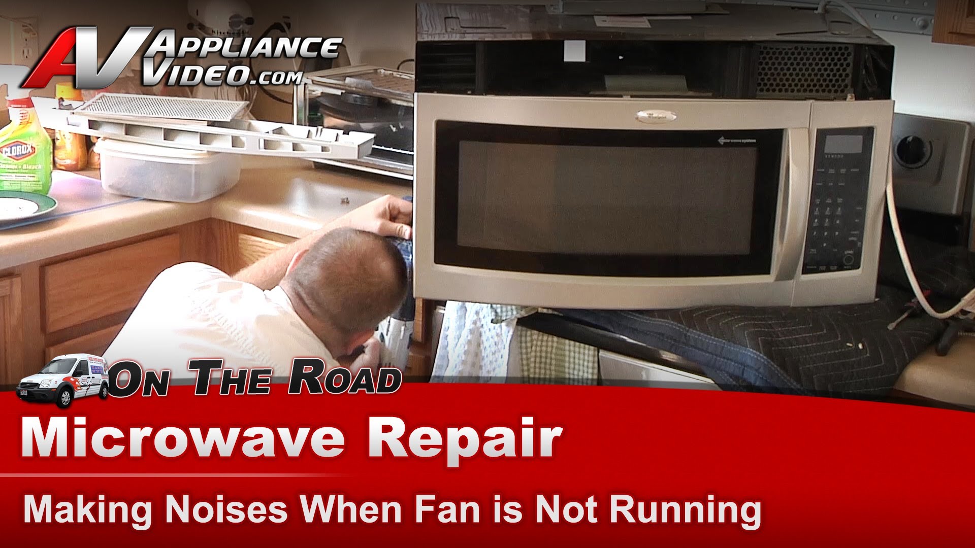 Whirlpool Gh5184xps 4 Microwave Repair Making Noises When Fan Is Not Running Appliance Video