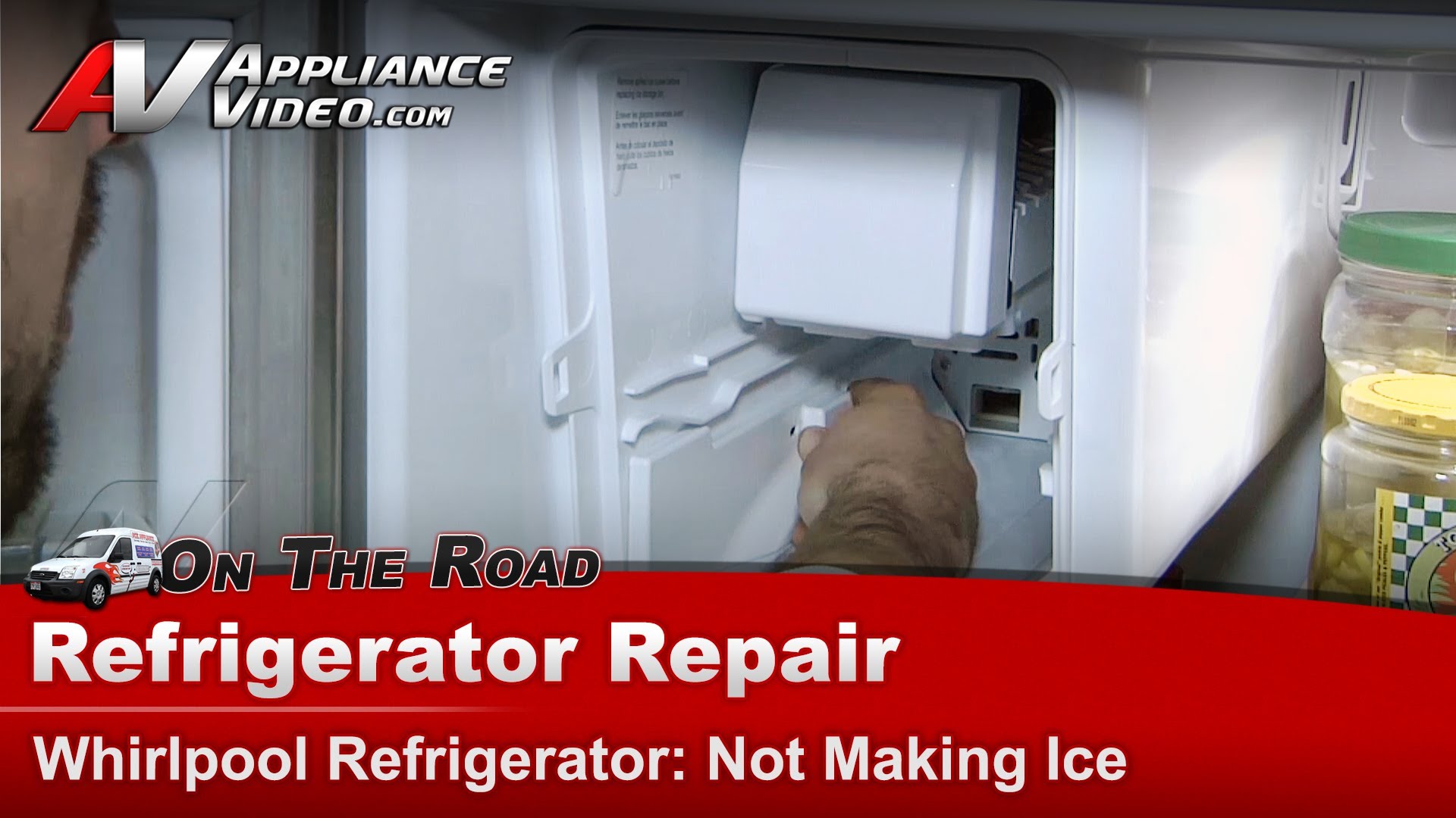 Whirlpool GZ25FSRXYY5 Refrigerator Repair – Not making ice – Ice Maker ...
