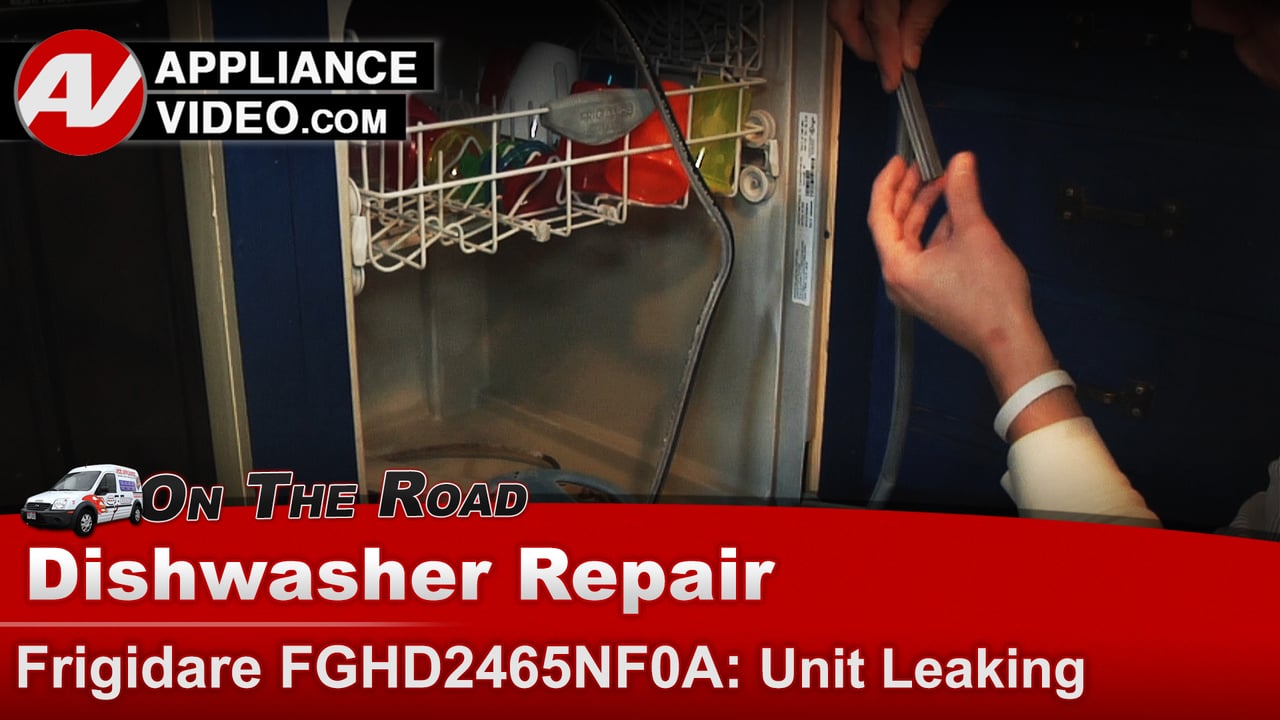 Frigidaire Dishwasher – Gasket – Leaking from door | Appliance Video