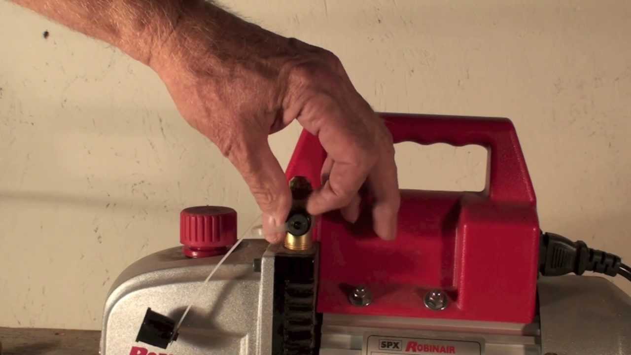 How to Use a Vacuum Pump Appliance Video