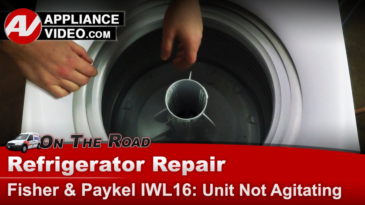 Fisher & Paykel IWL16 Washer Not agitating Agitator Appliance Video