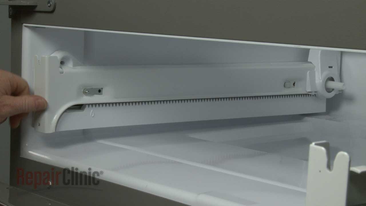 Replacing the Drawer Support on a Whirlpool Refrigerator Appliance Video