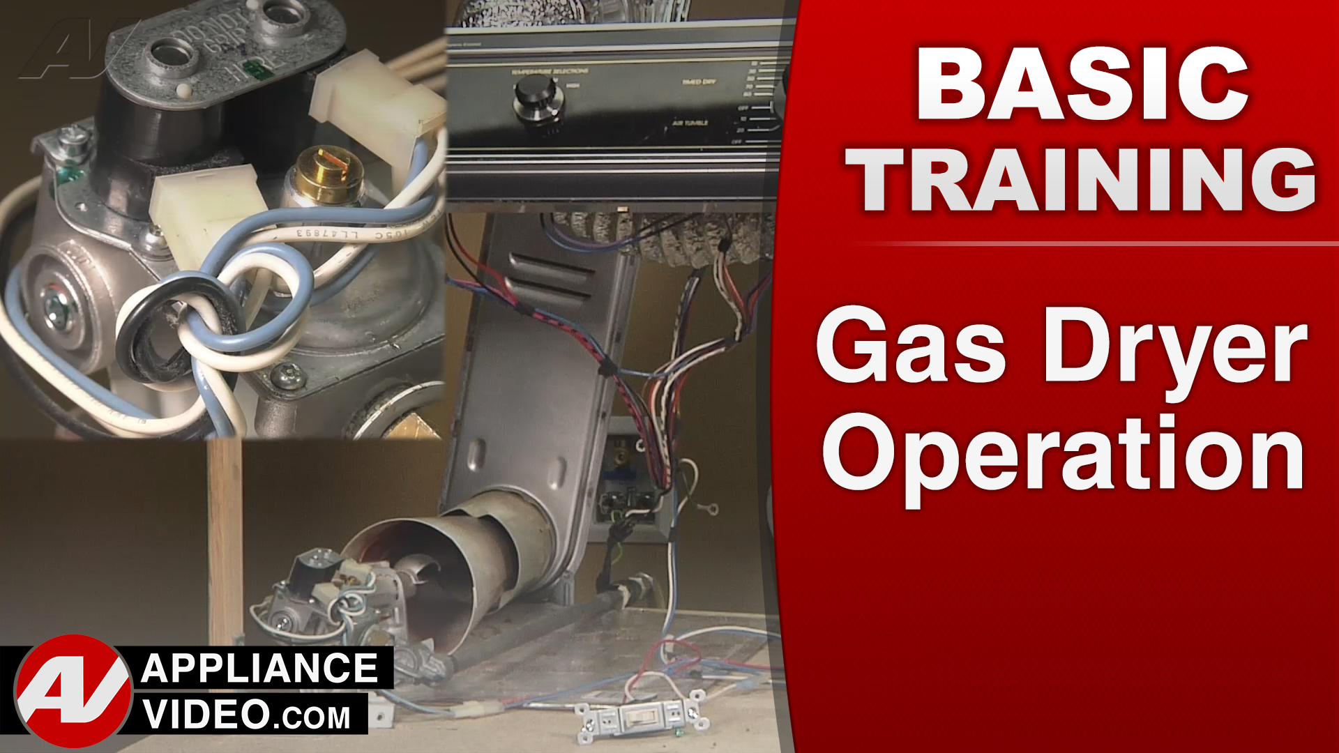 Basic Gas Dryer Operation Appliance Video