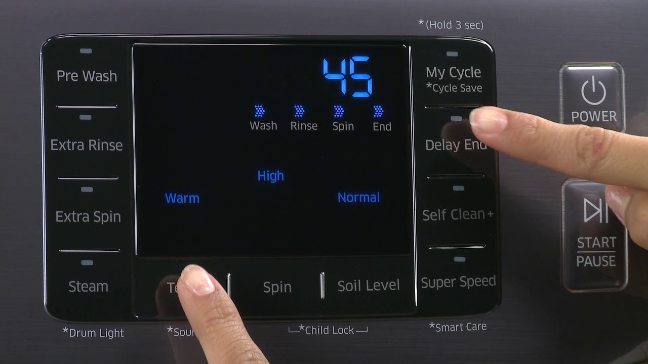 Samsung Front Load Washer – Calibration | Appliance Video
