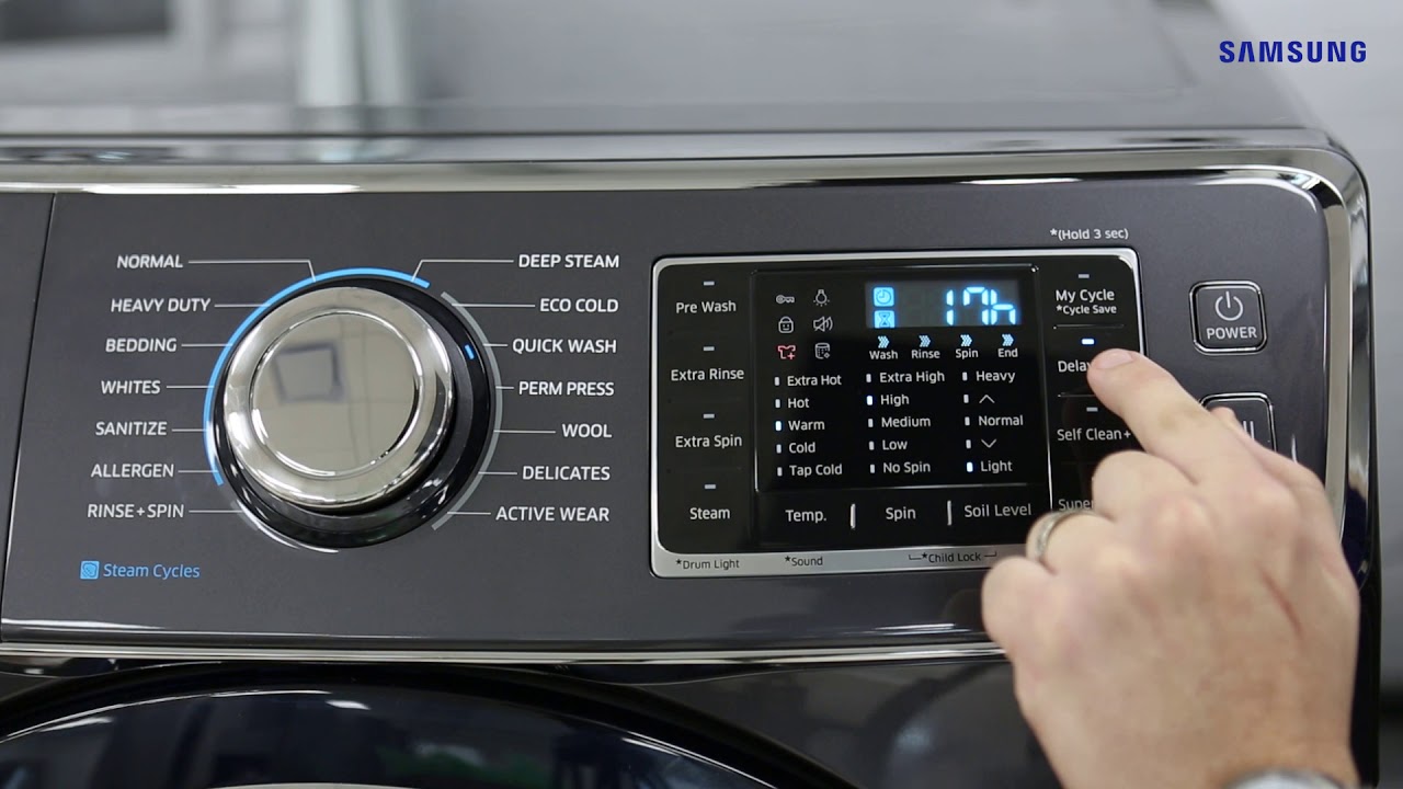 Samsung Front Load Washer – Diagnostic Mode | Appliance Video