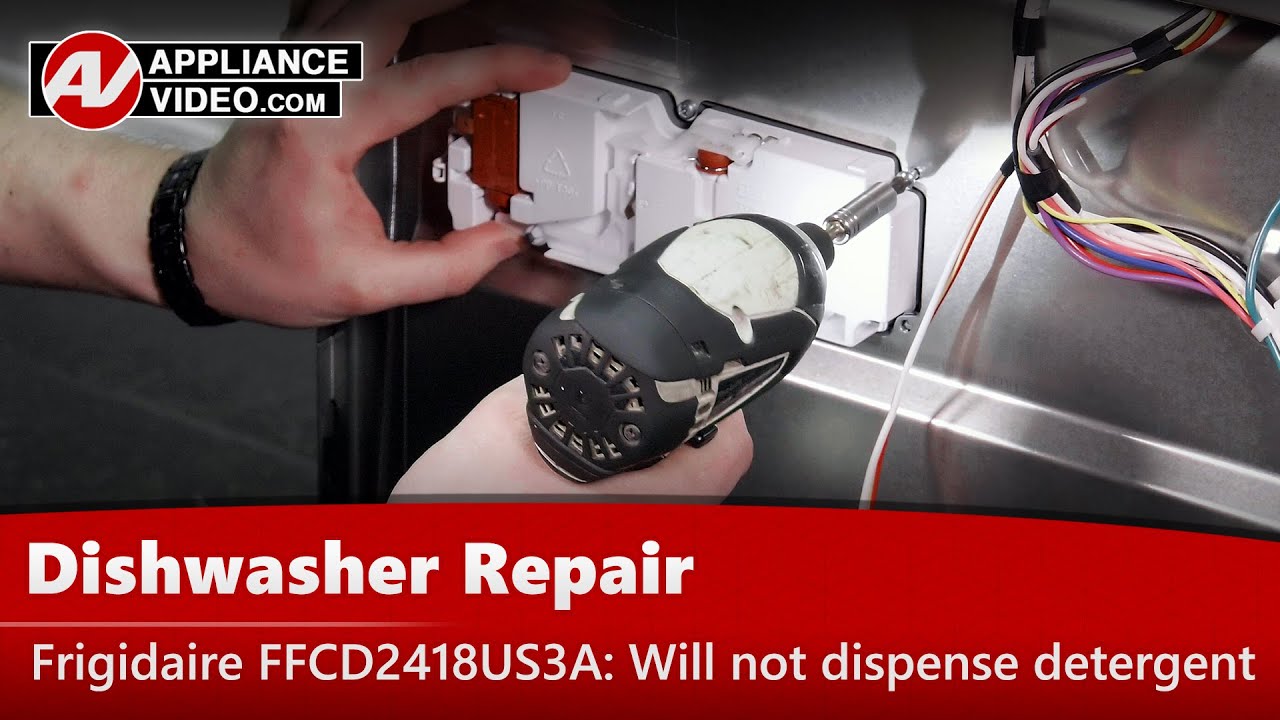 Frigidaire FFCD2418US3A Dishwasher Will not dispense detergent