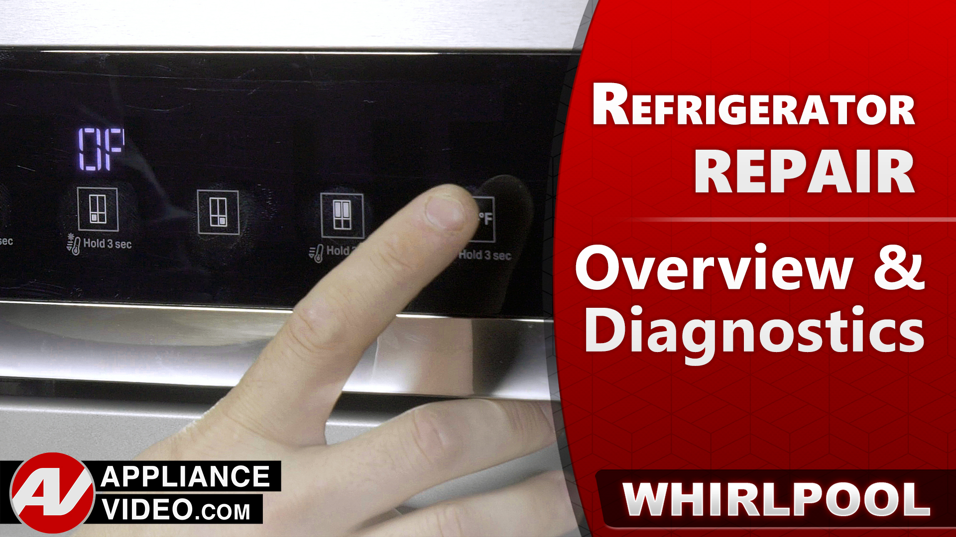 Whirlpool WRQA59CNKZ Refrigerator – Overview / Diagnostics