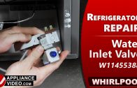 Whirlpool WRQA59CNKZ Refrigerator – Over or under filling icemaker – Water Inlet Valve