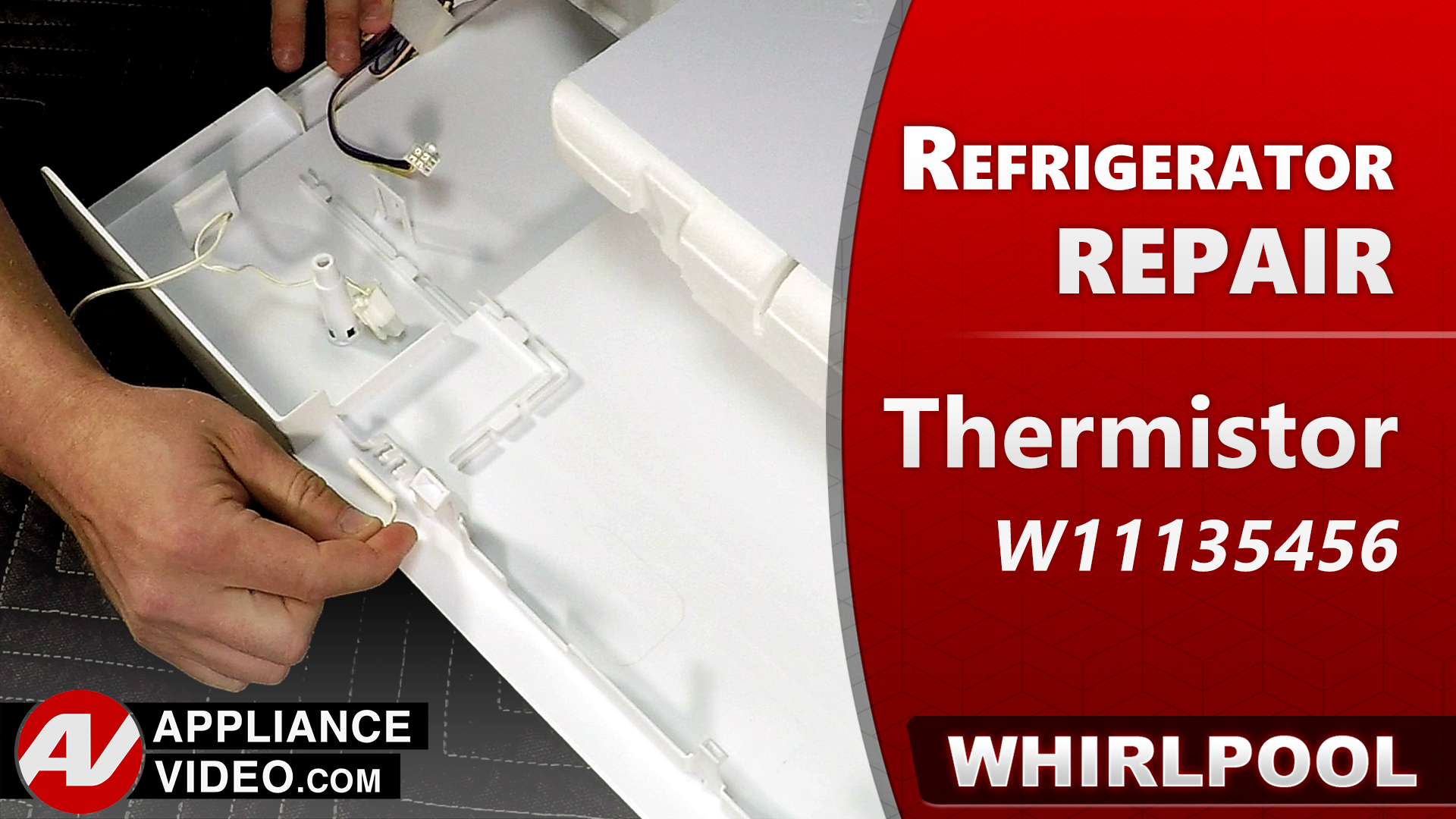 Whirlpool WRQA59CNKZ Refrigerator – Inaccurate temperatures – Fresh Food Thermistor