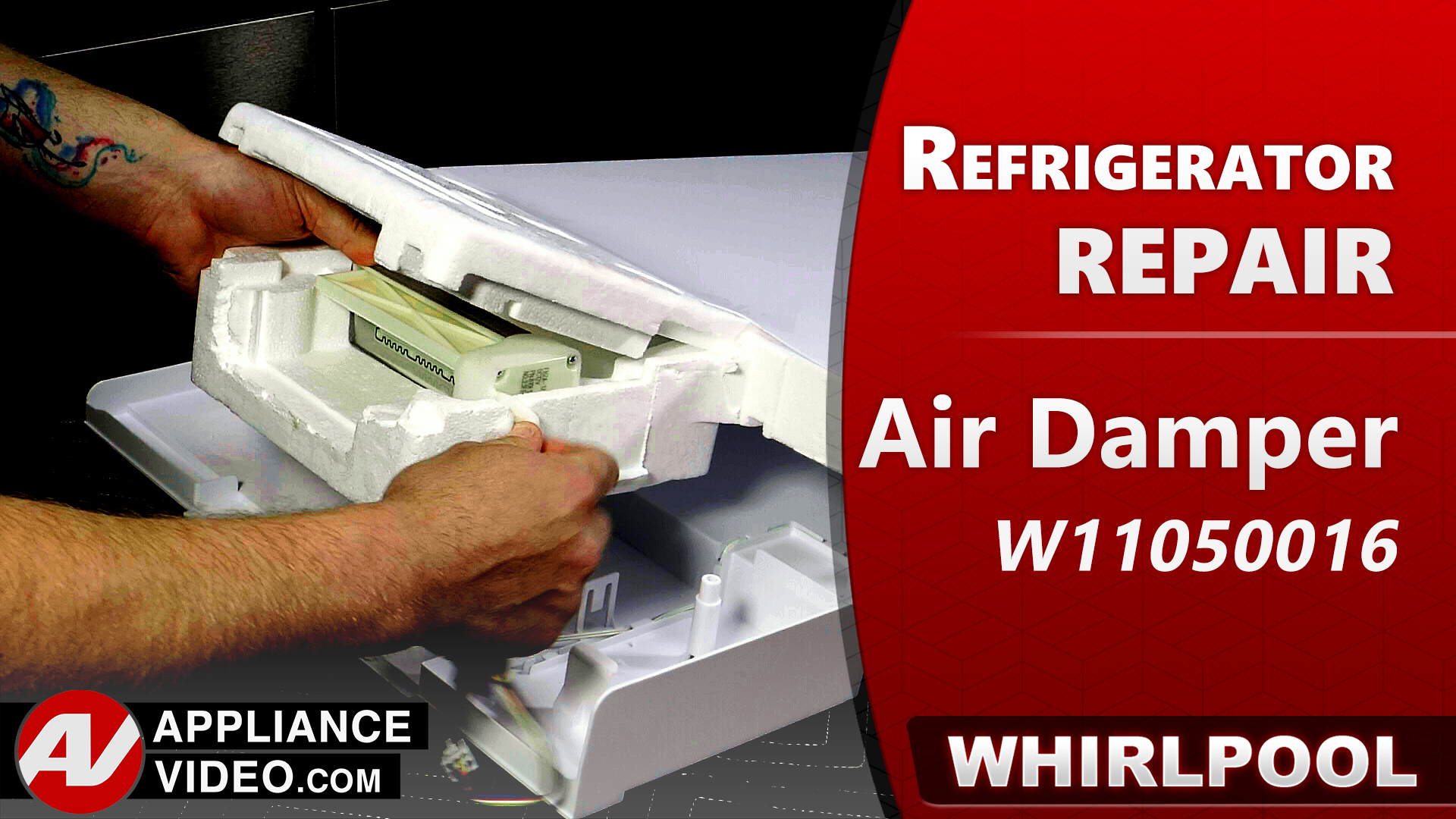 Whirlpool WRQA59CNKZ Refrigerator – Temperatures are too cold – Air Damper