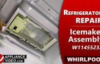 Whirlpool WRQA59CNKZ Refrigerator – Not properly defrosting – Defrost Heater