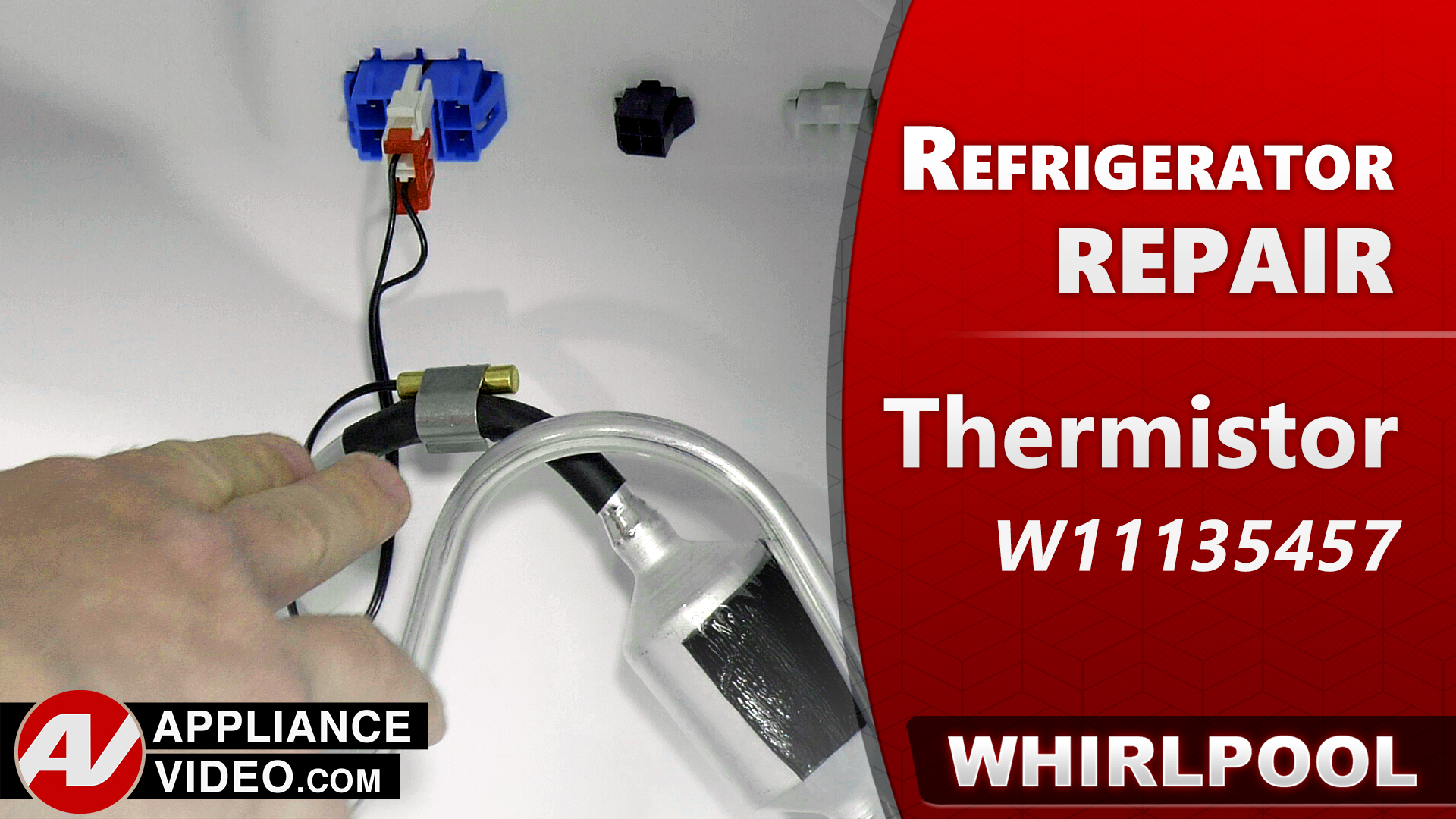 Whirlpool WRQA59CNKZ Refrigerator – Not properly defrosting – Thermistor