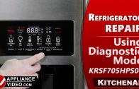 KitchenAid KRSF705HPS04 Refrigerator – Lights not illuminating – LED Light Board