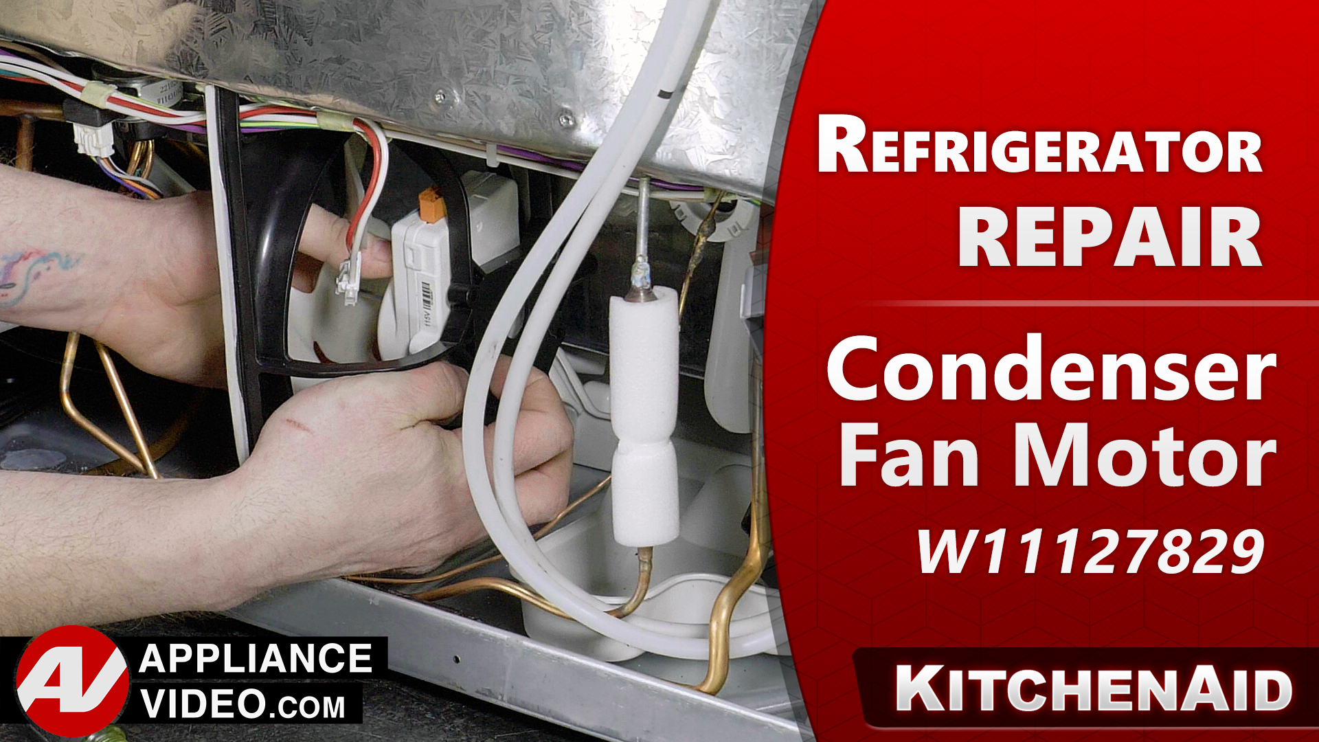 KitchenAid KRSF705HPS04 Refrigerator – Compressor overheating – Condenser Fan Motor