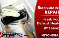 KitchenAid KRSF705HPS04 Refrigerator – Poor cooling in freezer – Thermistor Assembly